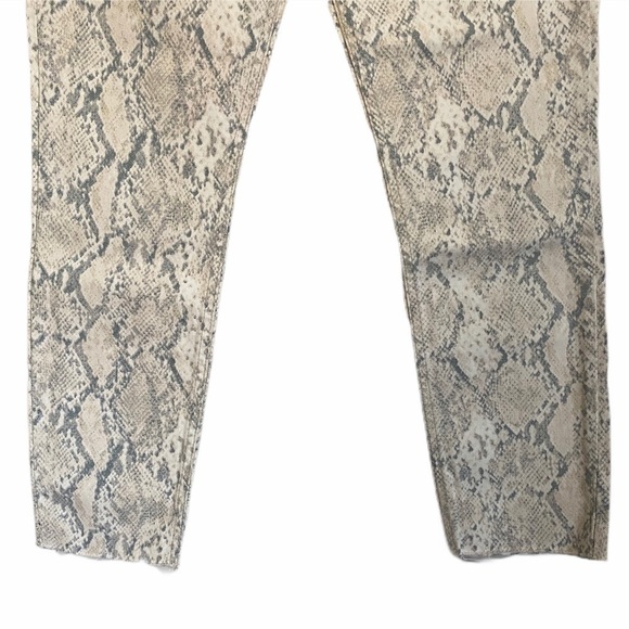 NWT GRLFRND The Karolina High Waisted Snakeskin 28 - Picture 5 of 9